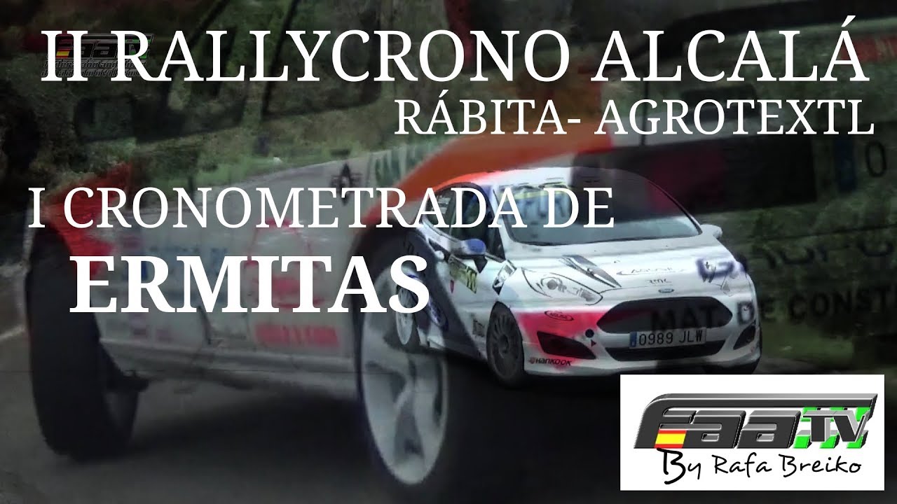 I CRONOMETRADA ERMITAS + RALLYCRONO ALCALÁ - RÁBITA AGROTEXTIL
