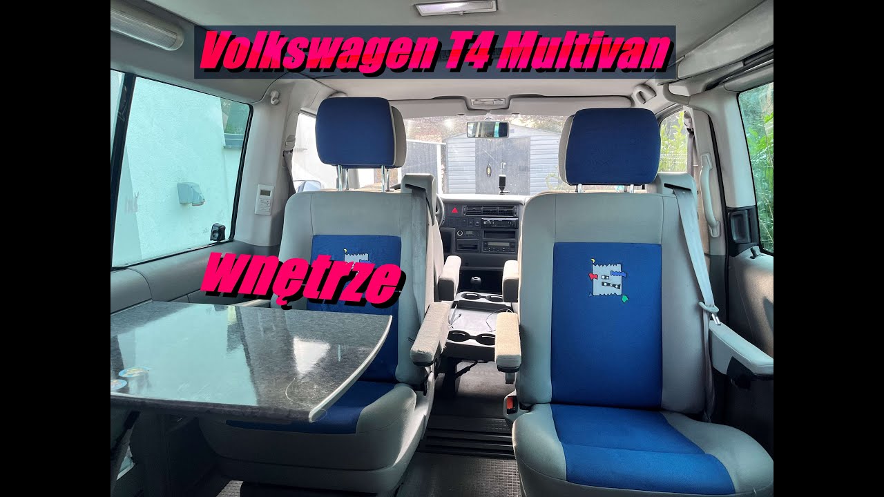 Volkswagen T4 Multivan-wnętrze niemieckiego maxi vana