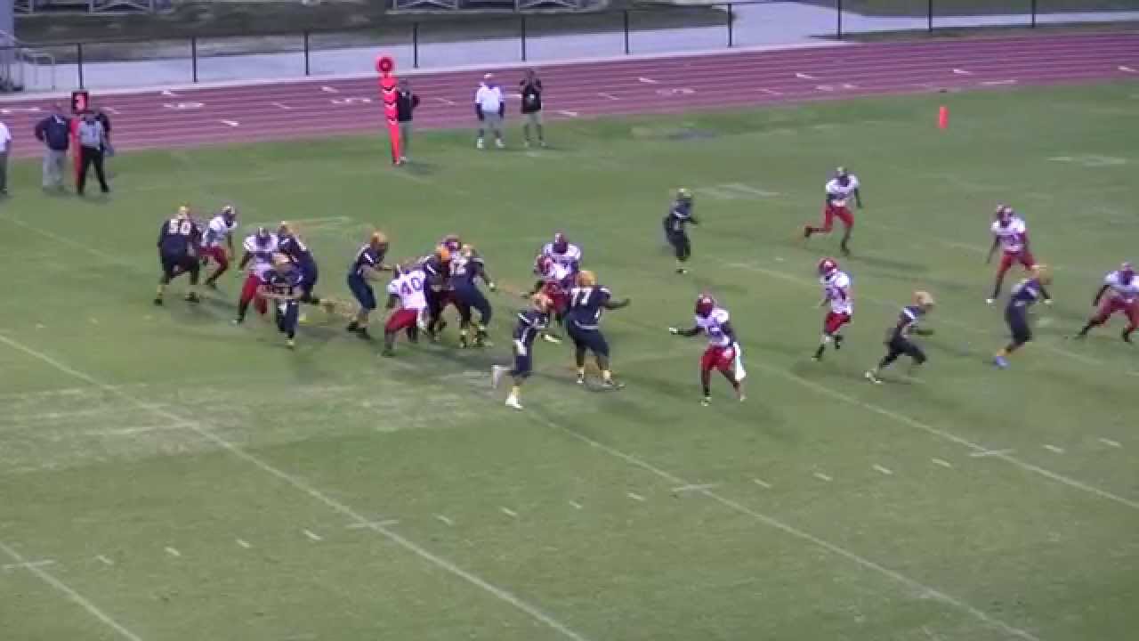 Rocky Mount High School Gryphons Football - Game Highlights vs. Hoke County HS - 9/24/15