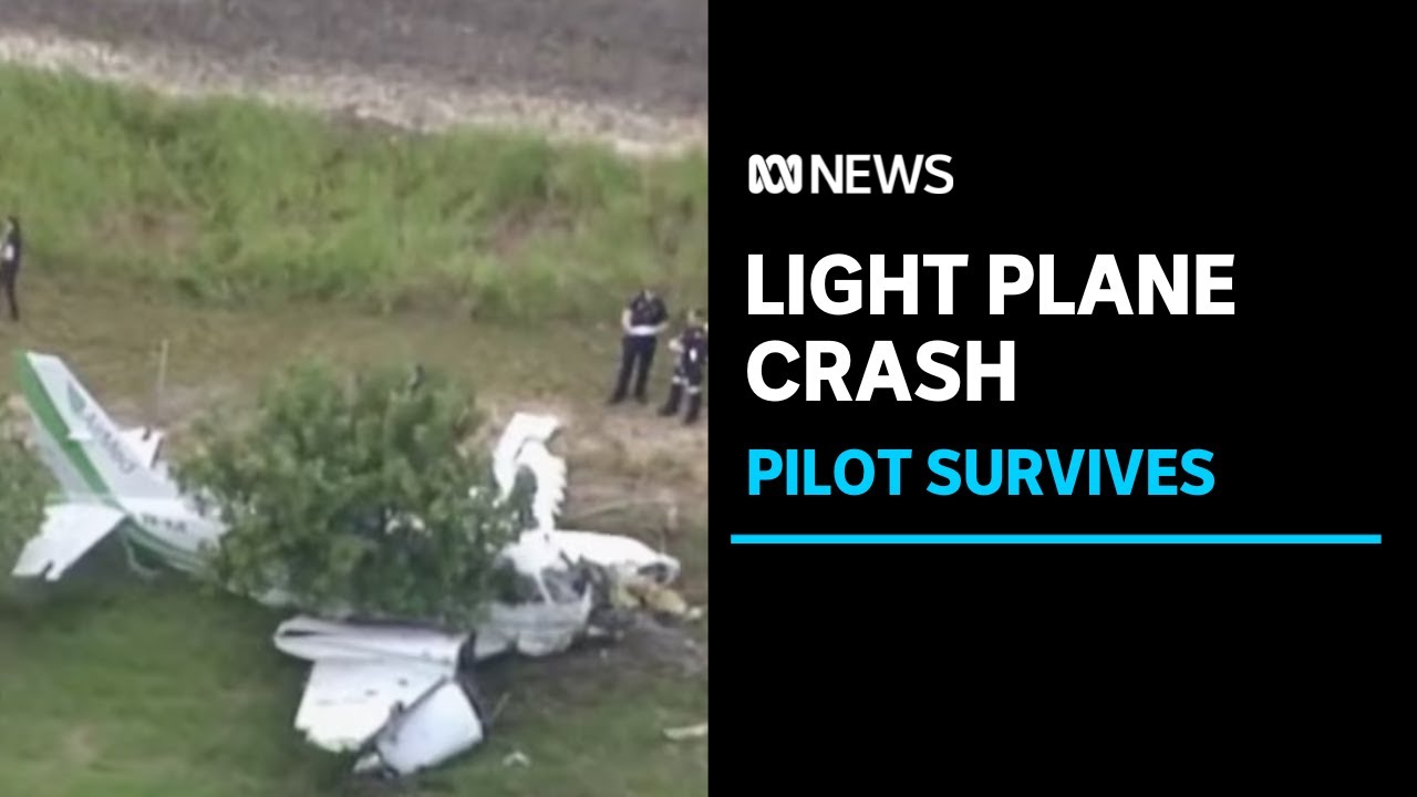 Pilot walks away after emergency landing south of Brisbane | ABC News