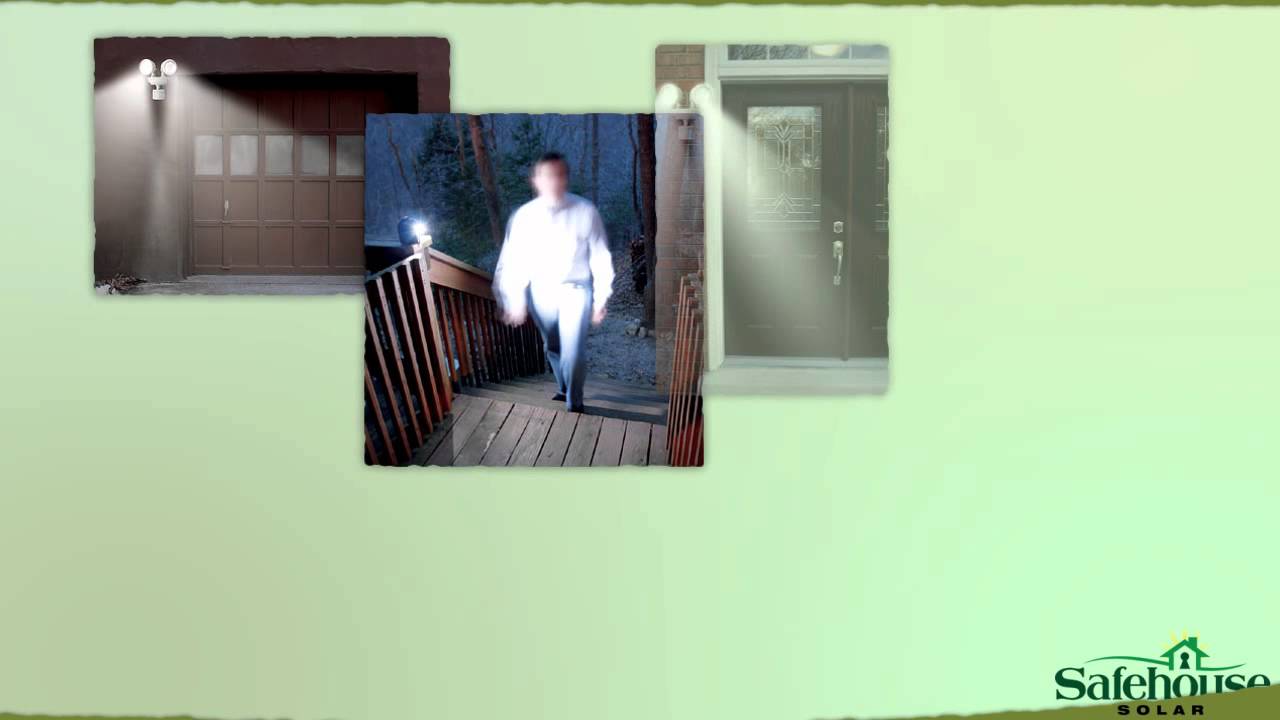 Safe House Solar Security Lights