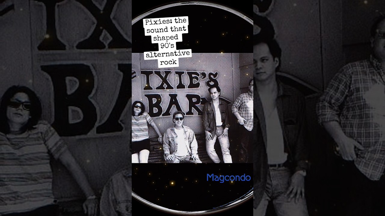Pixies: the sound that shaped 90's alt rock #history #music #altrock #underground #rock #nirvana