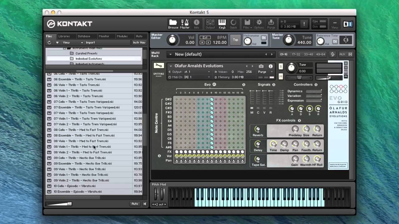Spitfire Walkthrough - Olafur Arnalds: Evolutions