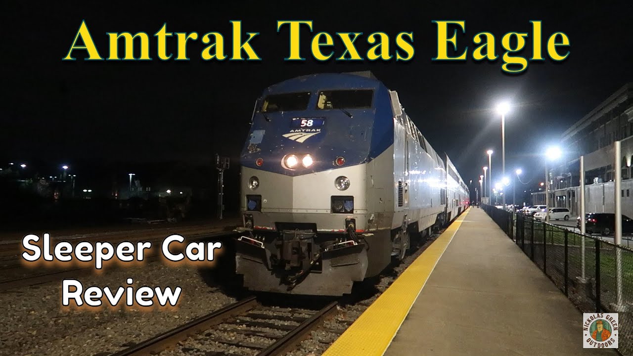 Amtrak Texas Eagle Sleeper Car Review (Whole Level Shown)