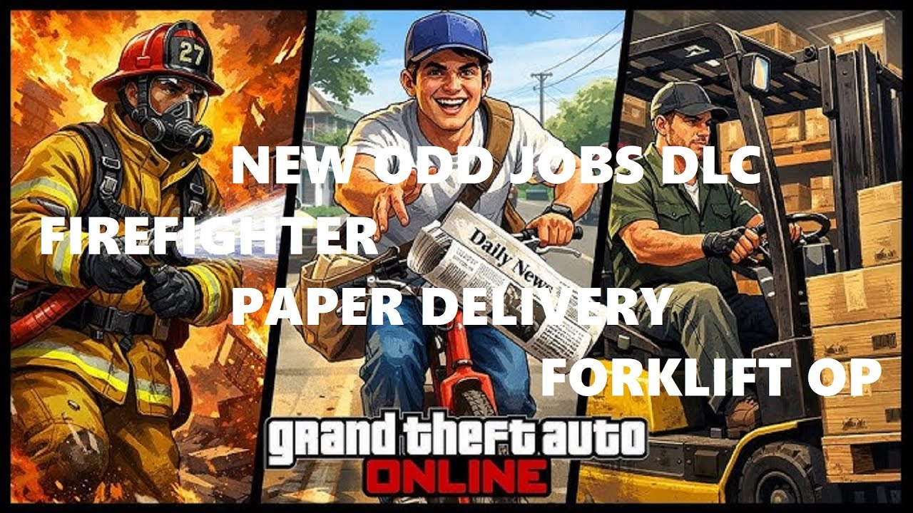 The Sgt Fury Show "NEW DLC Firefighter / Forklift Operator / Paper Delivery"  GTAVO 2K  Jan 29, 2026