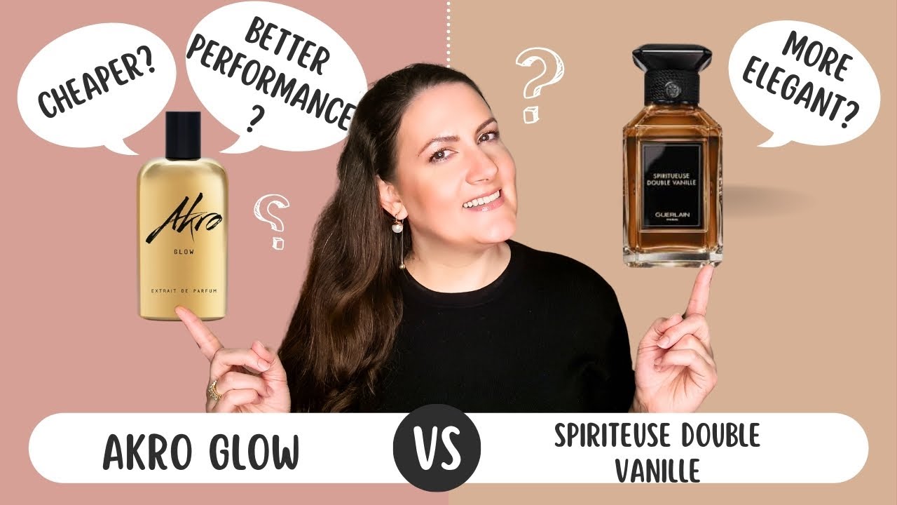 Which Fragrance Wins Akro Glow or Guerlain Spiritueuse Double Vanille?