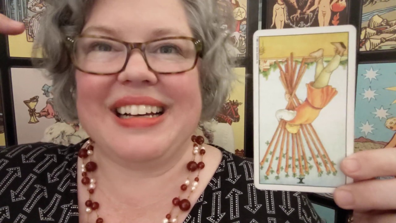 Friday Card: Ten of Wands reversed