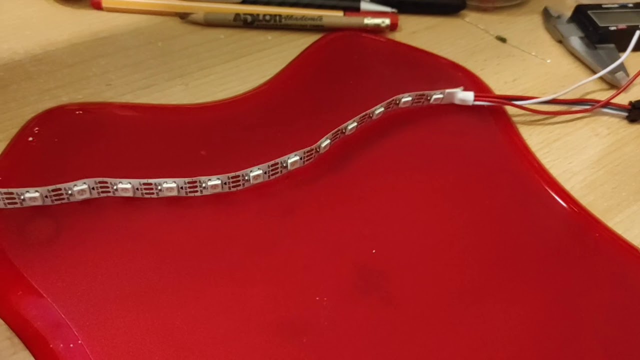 Rocrail WIOesp steuert ESP32 FastLED WS2812 - Fotoblitzen