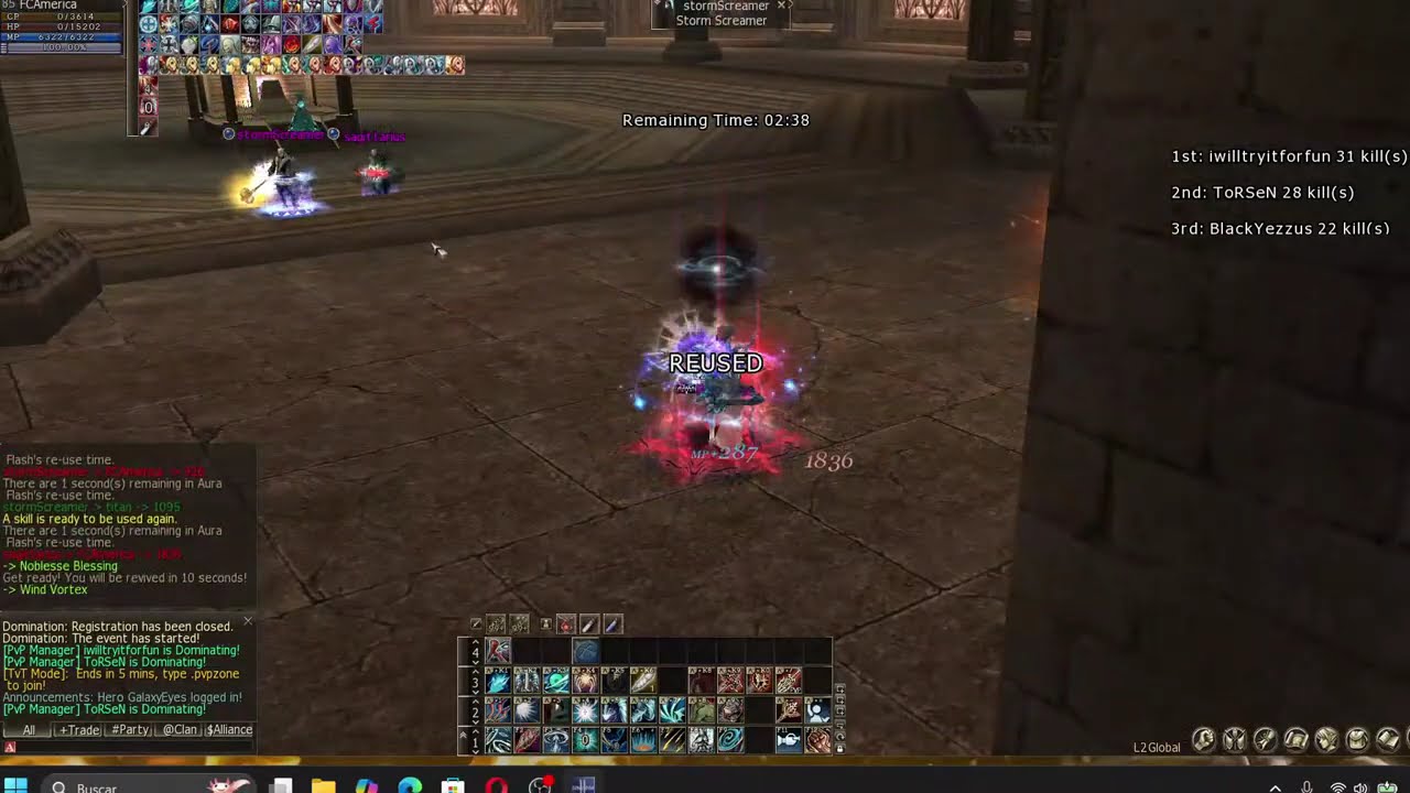 pvp L2 global cronica hi 5