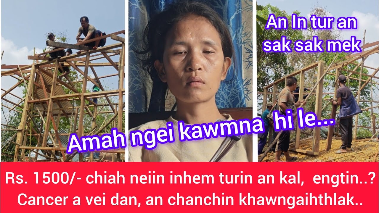 Hmeithai Cancer inhem chhunzawmna nei zo lo, an In tur khawtlangin an sak sak mel hi...