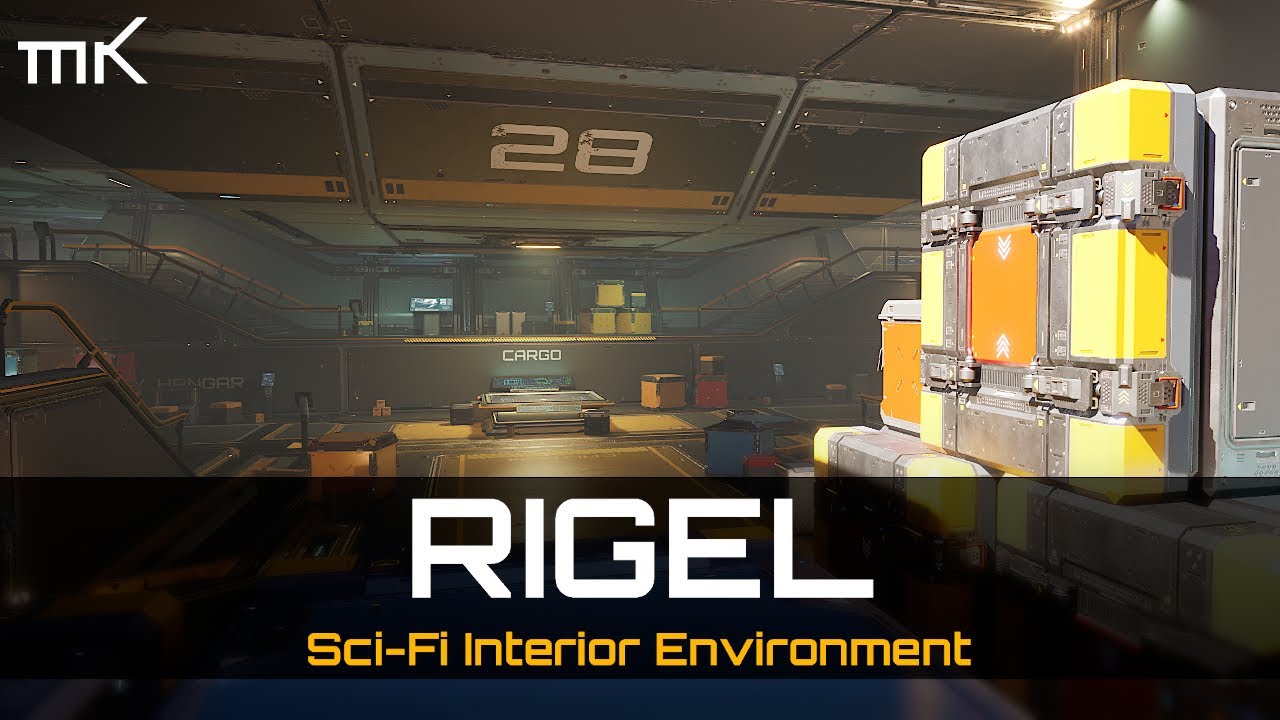 RIGEL Sci-Fi Interior - Unreal Engine 5