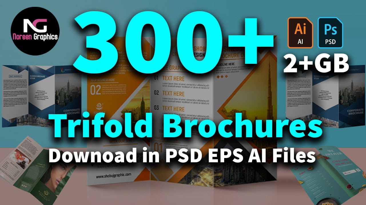 300+ Trifolds Brochures Download In PSD EPS AI Files | Noreen Graphics|