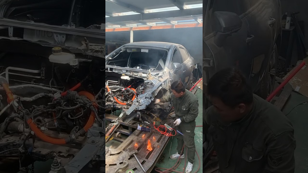 Crashed BYD Chassis Restoration!