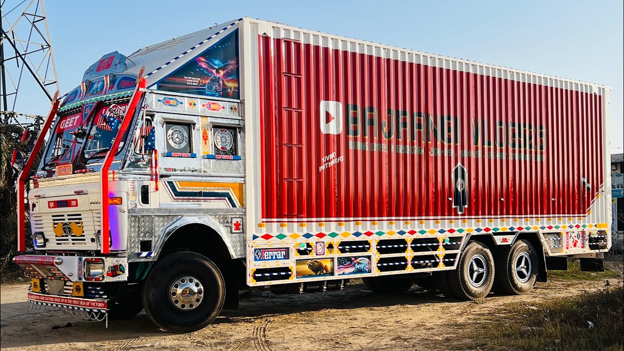 2823 container 🚚 of body Redium work review  🤨|| tata motors || 🤔Bajrangi vlogs 25 ! JaggiArtspb13￼