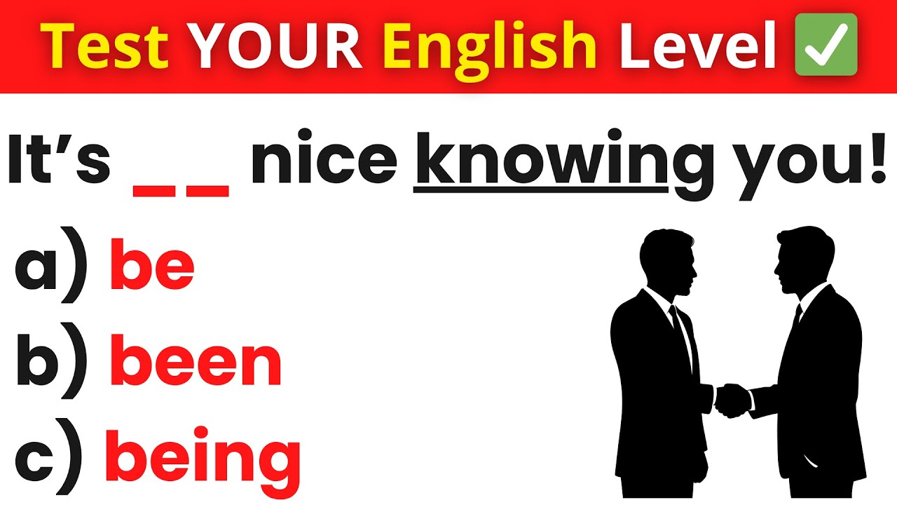 Try Not to Fail: The Hardest English Grammar Quiz on YouTube! #advancedlearning