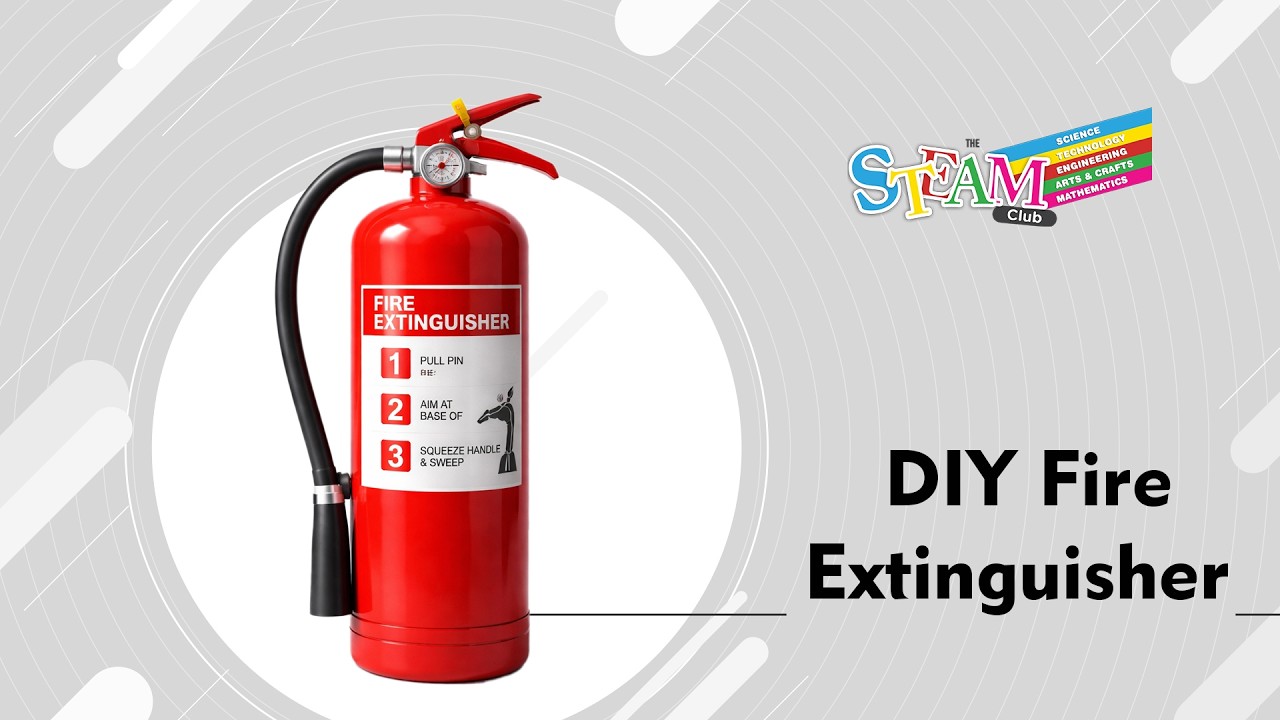 DIY Fire Extinguisher | Science for kids