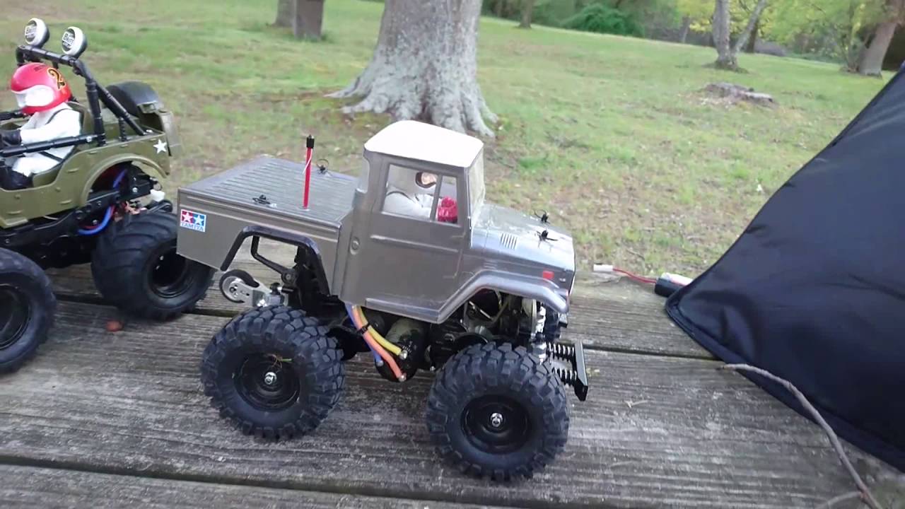 Tamiya GF01 Toyota Brushless overview and full speed run