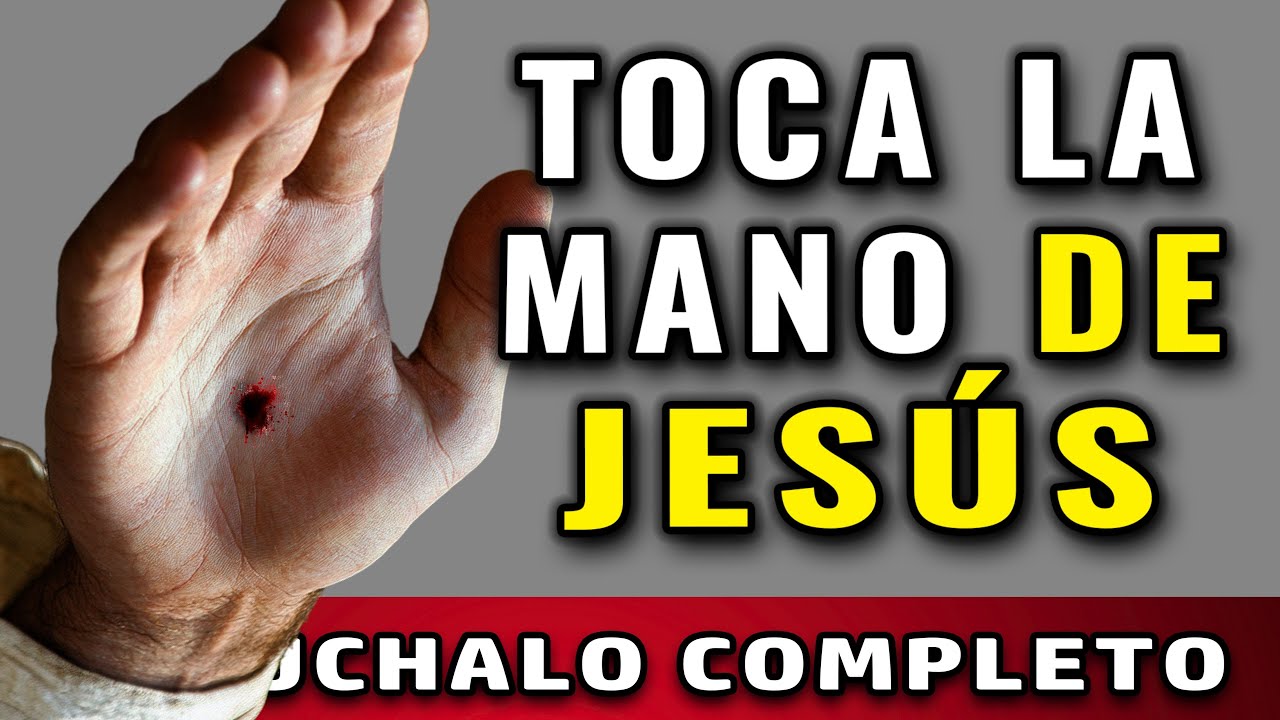 DIOS TE DICE, TOCA MI MANO AHORA Y RESPIRA ESTA UNCIÓN SANADORA