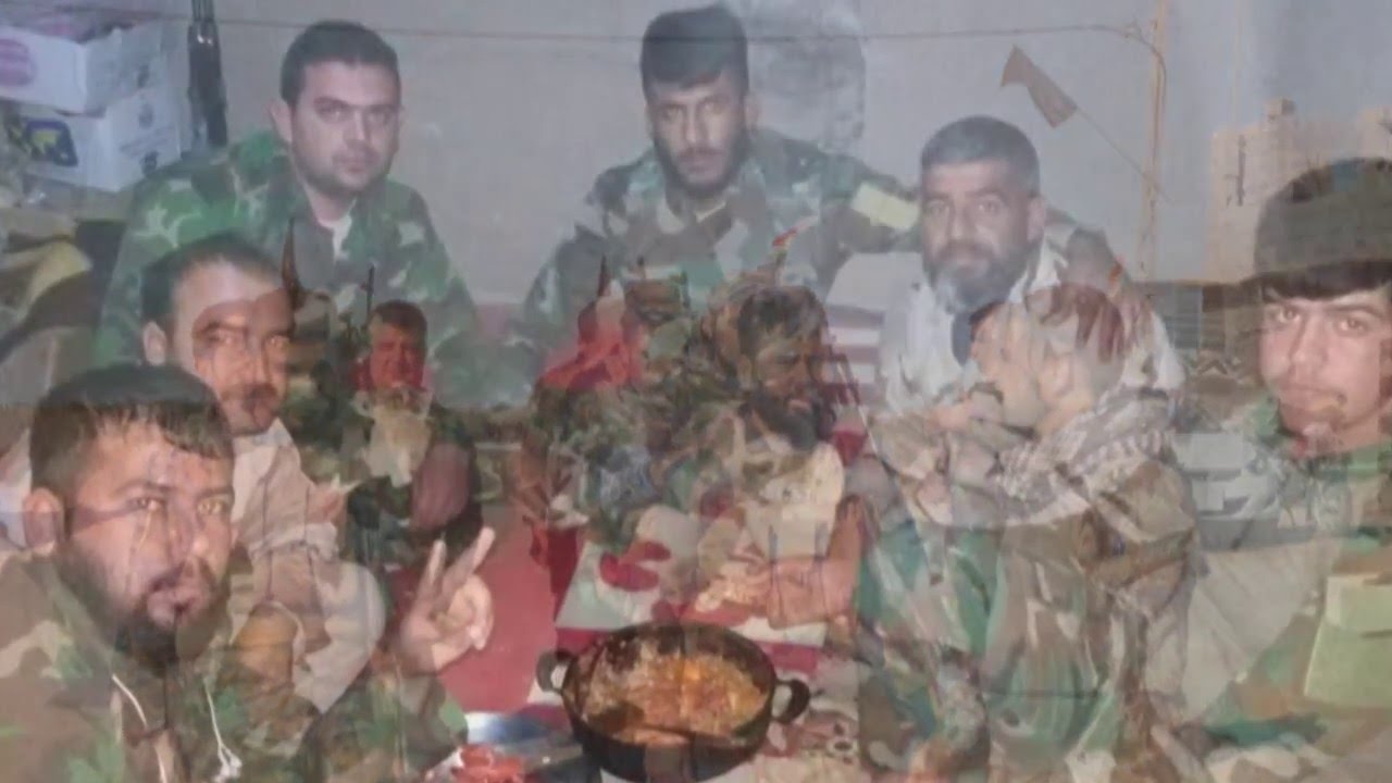 مقطع فيديوي عن شهيدين من شهداء الحشد الشعبي - نورالدين الأسد و محمد جودت -