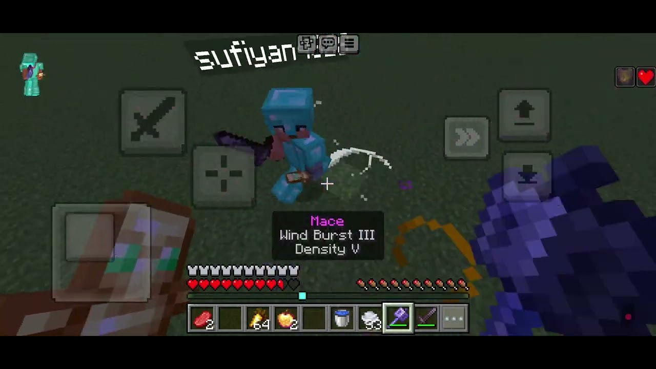 1v1 pvp gods pvp practice / mace fight 🫨🫨🫨🫢