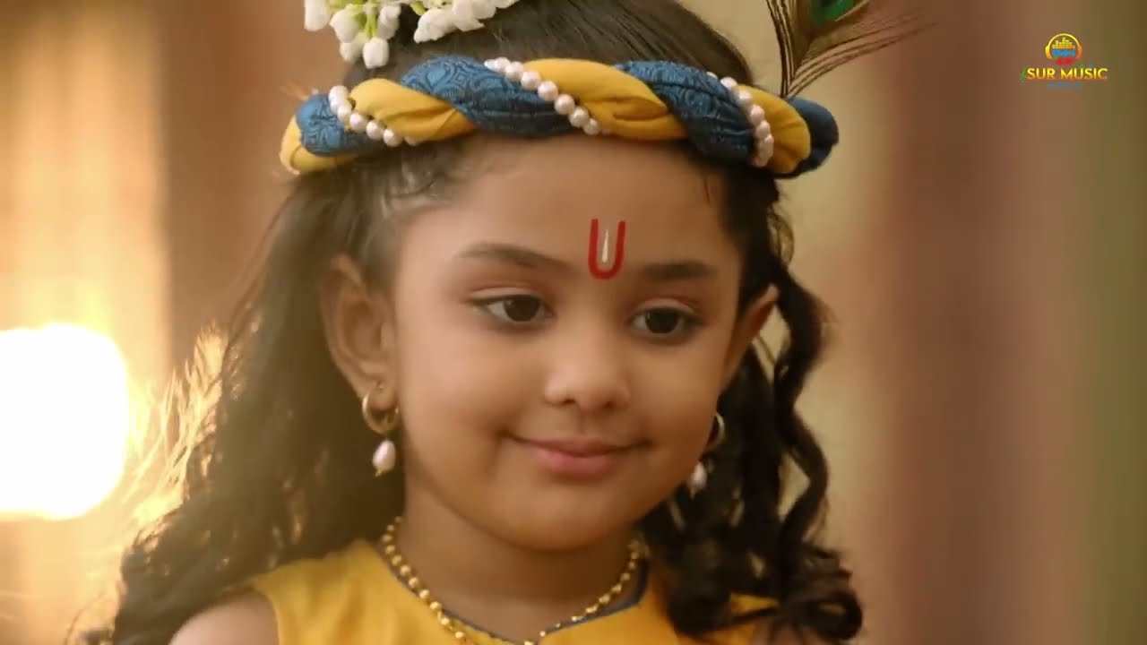कान्हा ने बिना मूल्य दिए बुढ़िया से ले लिए सरे फल | यशोमति मैया के नंदलाला |#radhekrishna