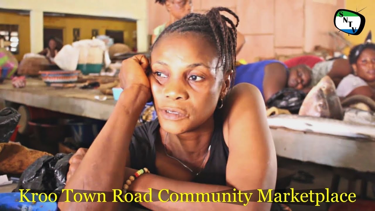 Talk To The Camera - Kroo Town Road Community Marketplace - Sierra Network