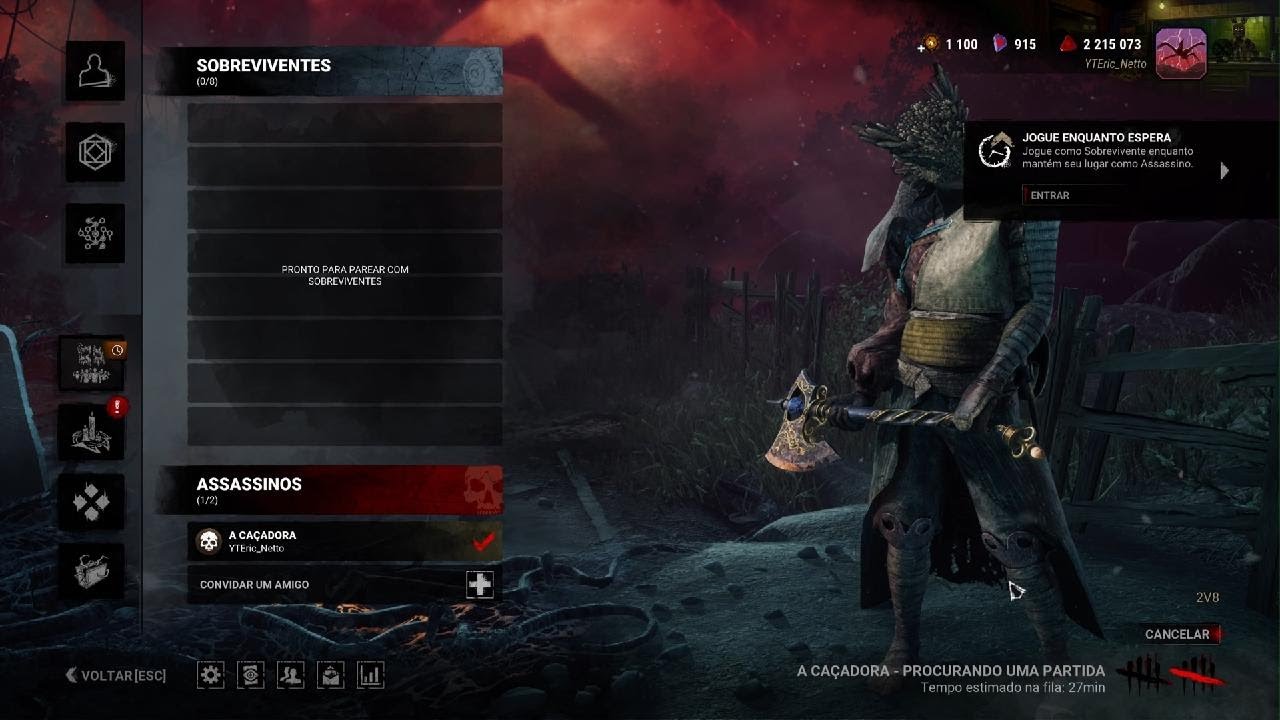 ESTREIANDO A SKIN DO HOMEM ALCE PELA PRIMEIRA VEZ (PS5) [Dead by Daylight]