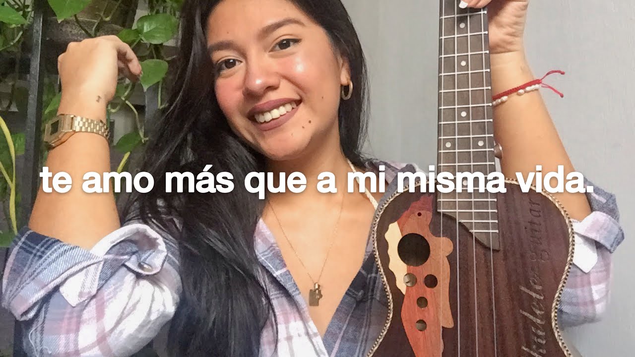 te amo más que a mi misma vida - ROJO ✨ ukelele cover