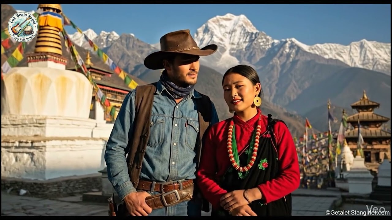 A beautiful Nepali folk song ! सुखी ज्यानलाई  गुँदरी काम्लो !