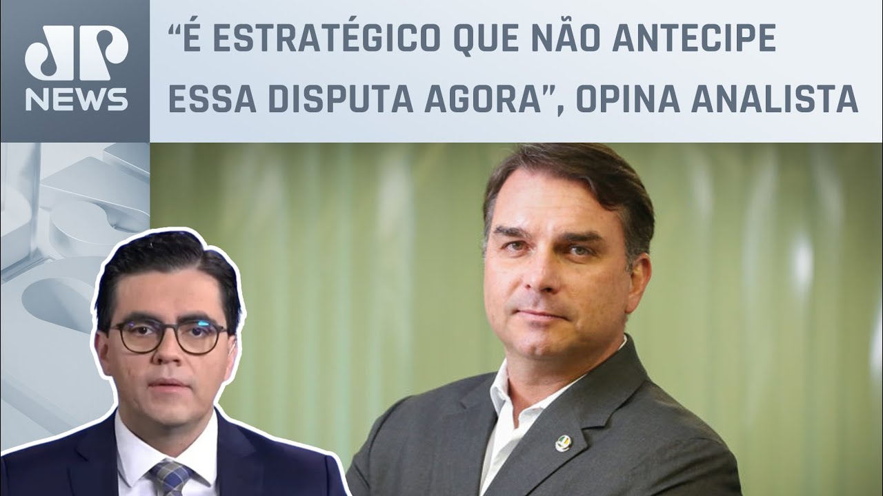 Fl&aacute;vio Bolsonaro n&atilde;o disputar elei&ccedil;&otilde;es para prefeito do RJ &eacute; estrat&eacute;gia? Vilela comenta