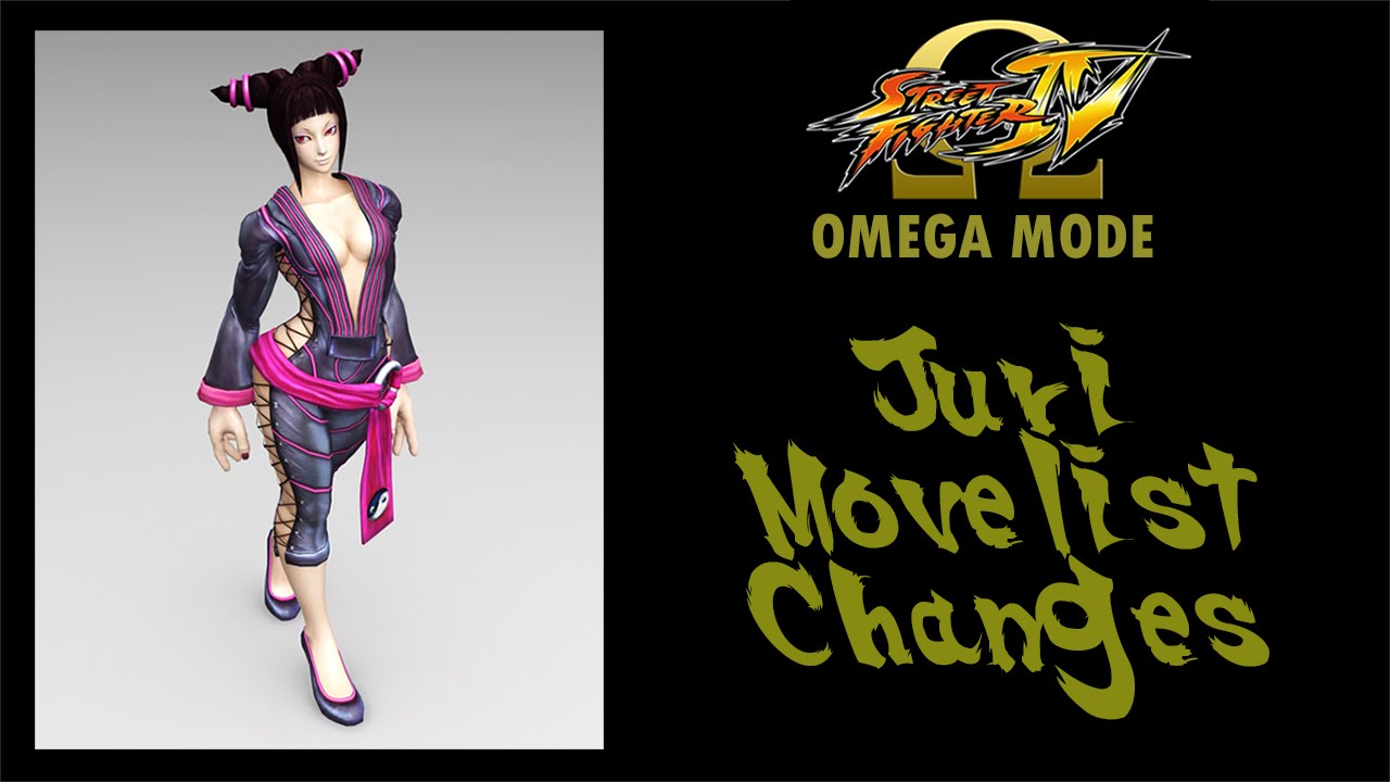 USFIV: Omega Mode - Juri Move List Changes