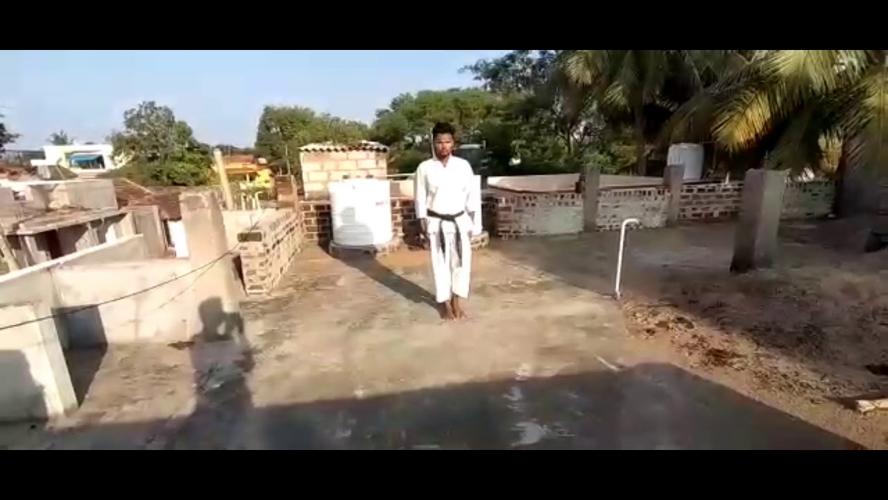 Kata kosokun dai performed by G.Sundaresan Japan shito Ryu karate school Thanjavur
