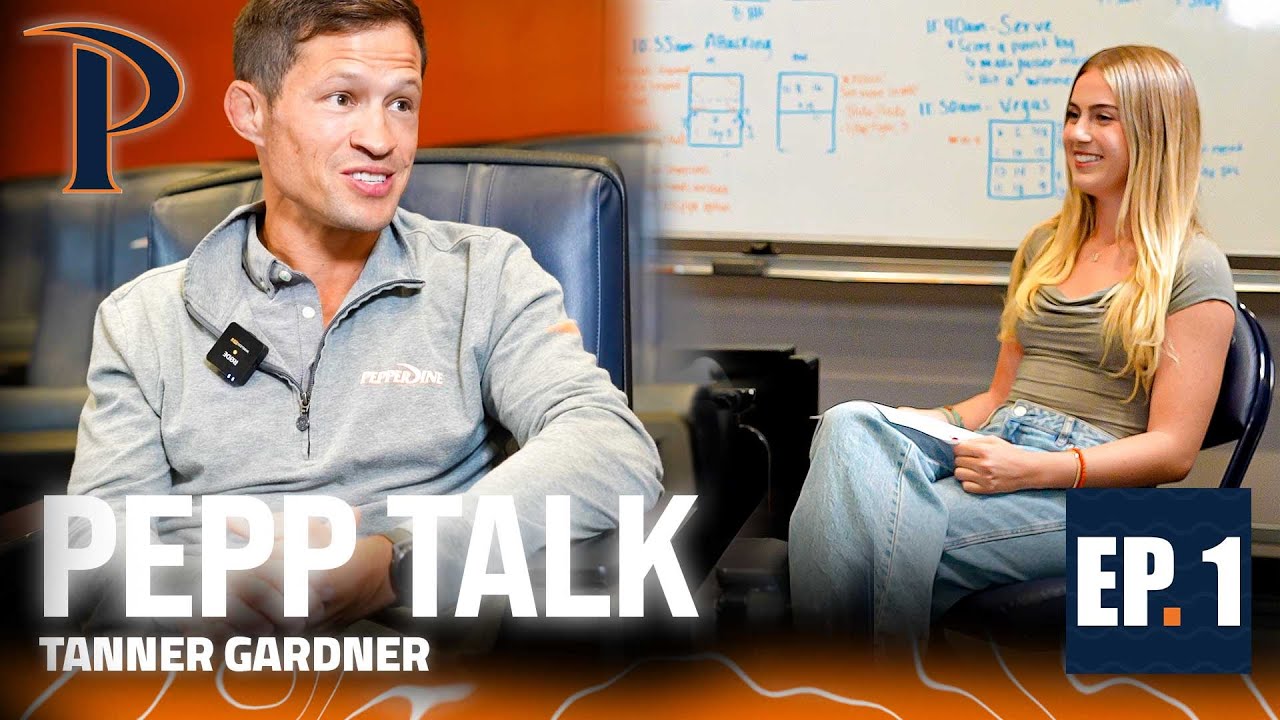 Pepp Talk Podcast | Pepperdine Athletic Director Tanner Gardner talks Mascots and Trying New Sports