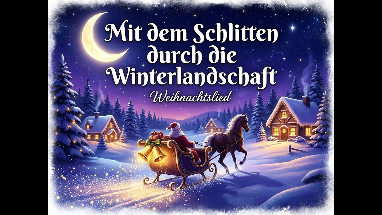 🎄Mit dem Schlitten durch die Winternacht | Weihnachtslied | Bennys-Tanzmusik Benno Hermann