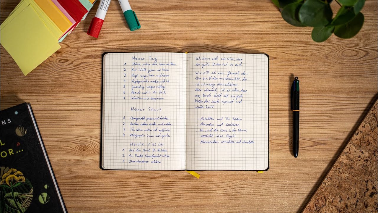 4 Wege, wie du deine Gedanken sortieren kannst