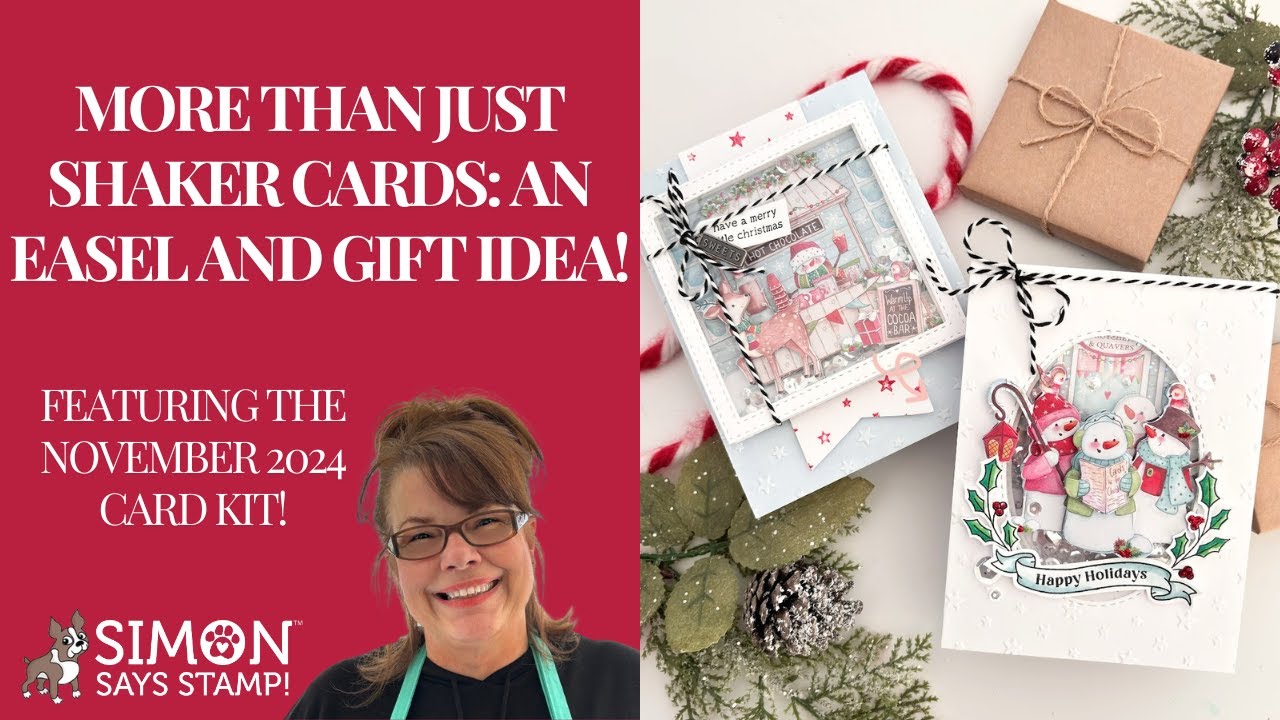 More Than Just Shaker Cards: An Easel and Gift Idea!