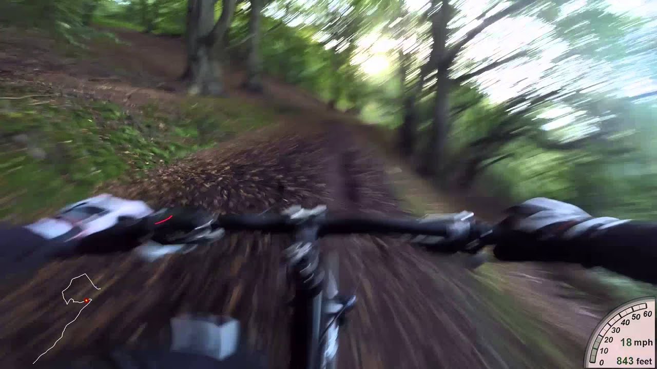 The Wrekin Downhill [Speedometer]