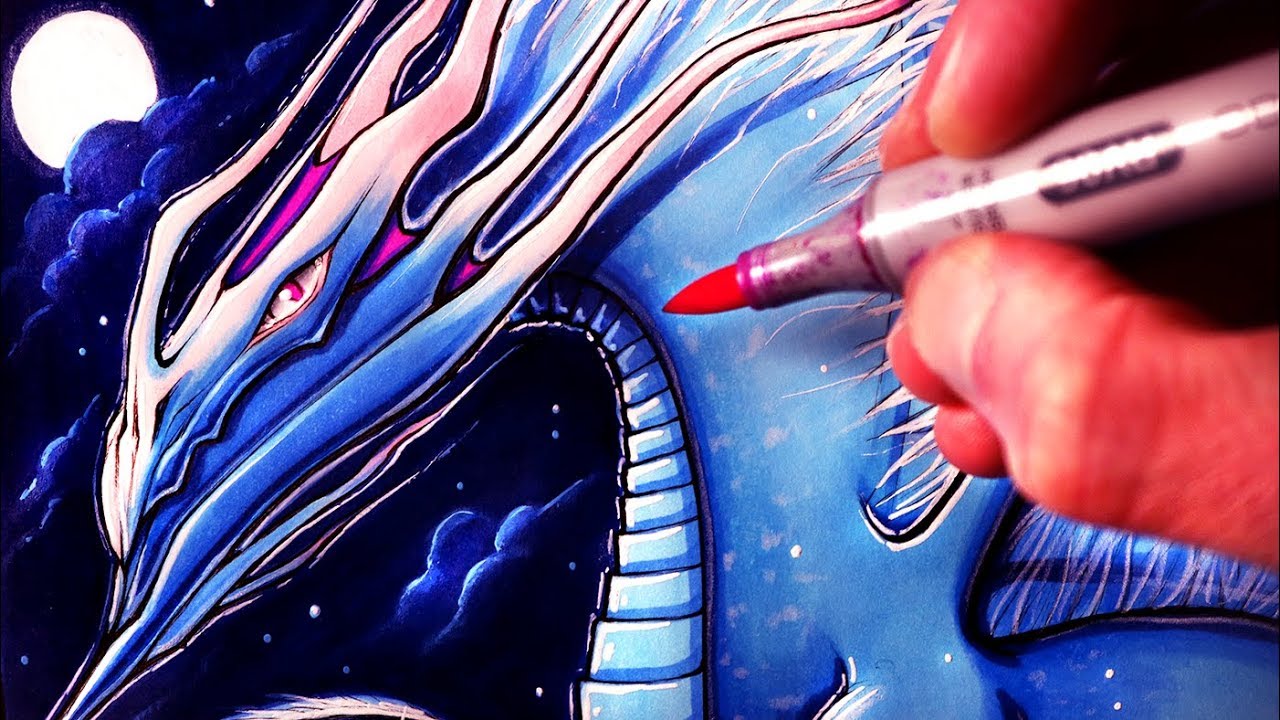 Let's Draw an AIR DRAGON - FANTASY ART FRIDAY