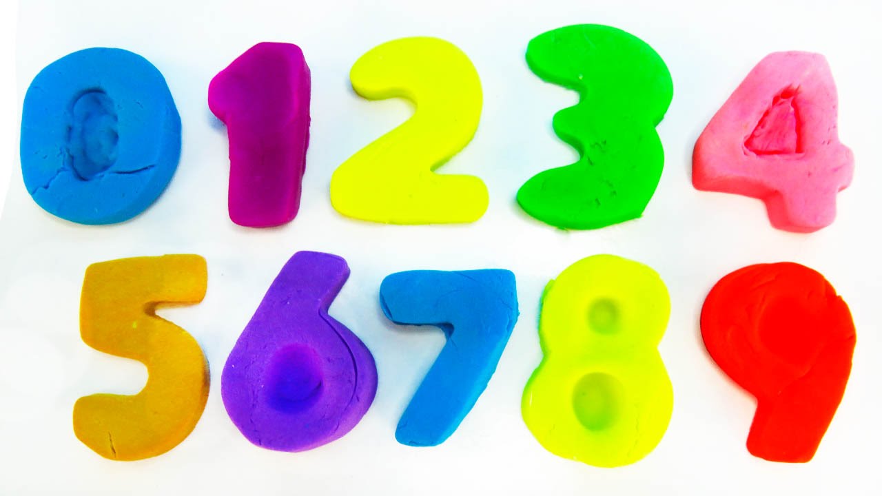 Aprender los Numeros con Play doh | Learn the Numbers with playdough