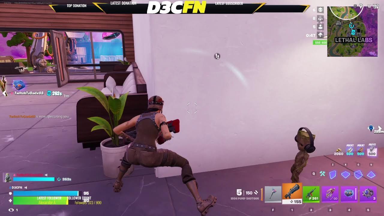 FORTNITE Battle Royale - RUSHING everything or lose trying