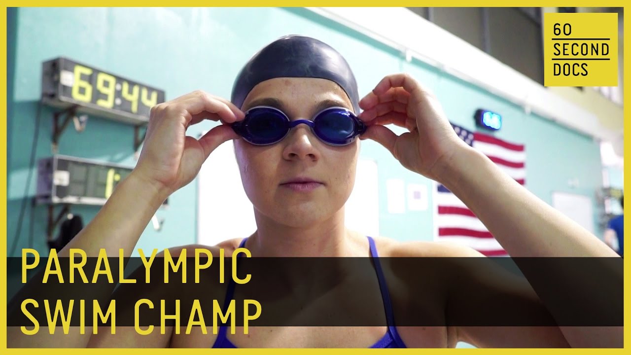 Paralympic Swim Champ | Rebecca Meyers // 60 Second Docs