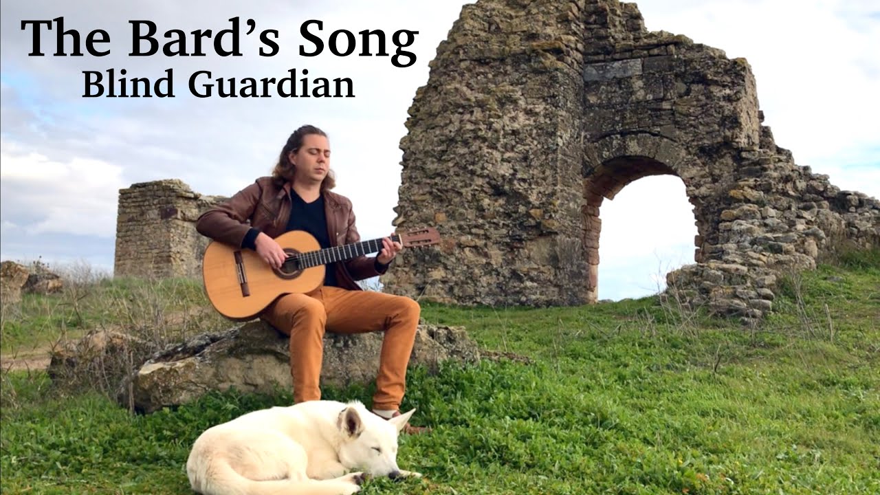BLIND GUARDIAN - The Bard's Song - Acoustic Classical Guitar Cover by Thomas Zwijsen