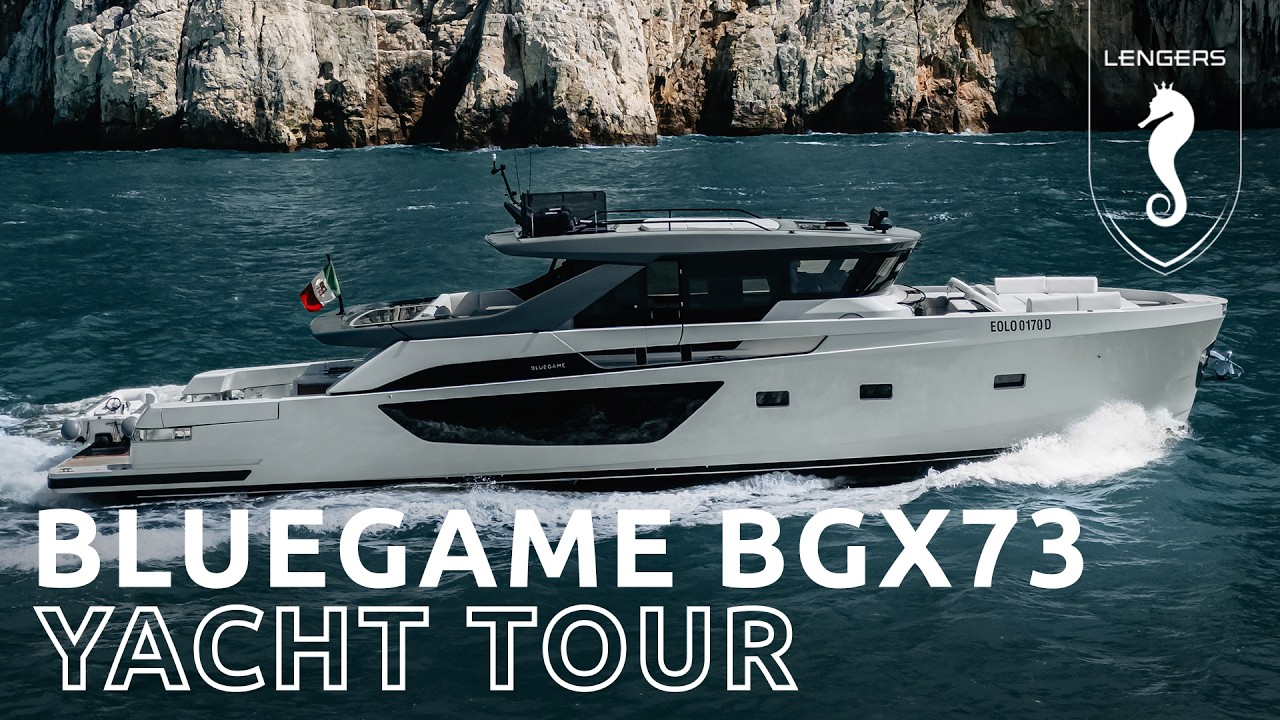 Bluegame BGX73 Yacht Tour
