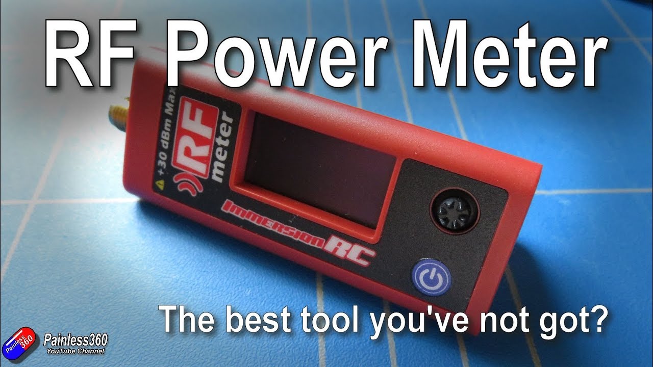 ImmersionRC RF Power Meter v2 - more useful than you think..