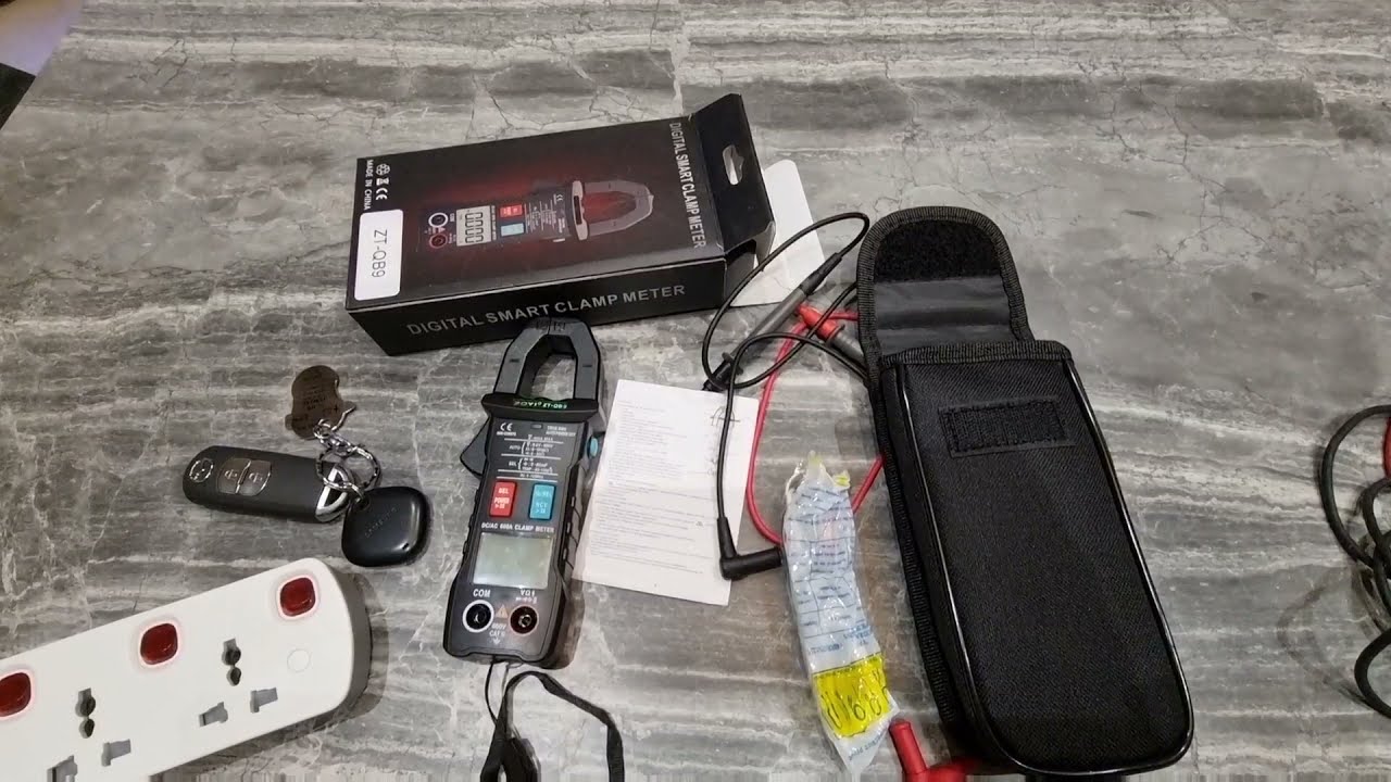 للرابحين في السحب....مقطع تعليمي لطريقة استخدام جهاز القياس ZOYI-ZTQB9 Digital Smart Clamp Meter