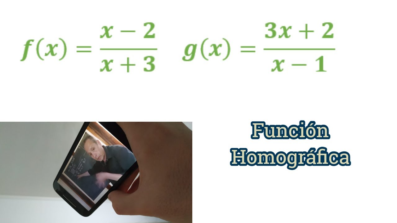 Función Homográfica