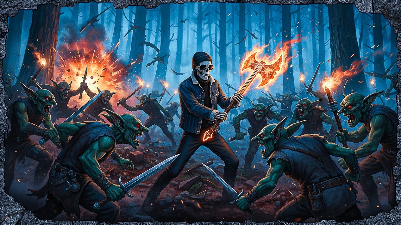THE OBSIDIAN CHRONICLES 03: The Goblin Ambush [Speed Metal Vocal]