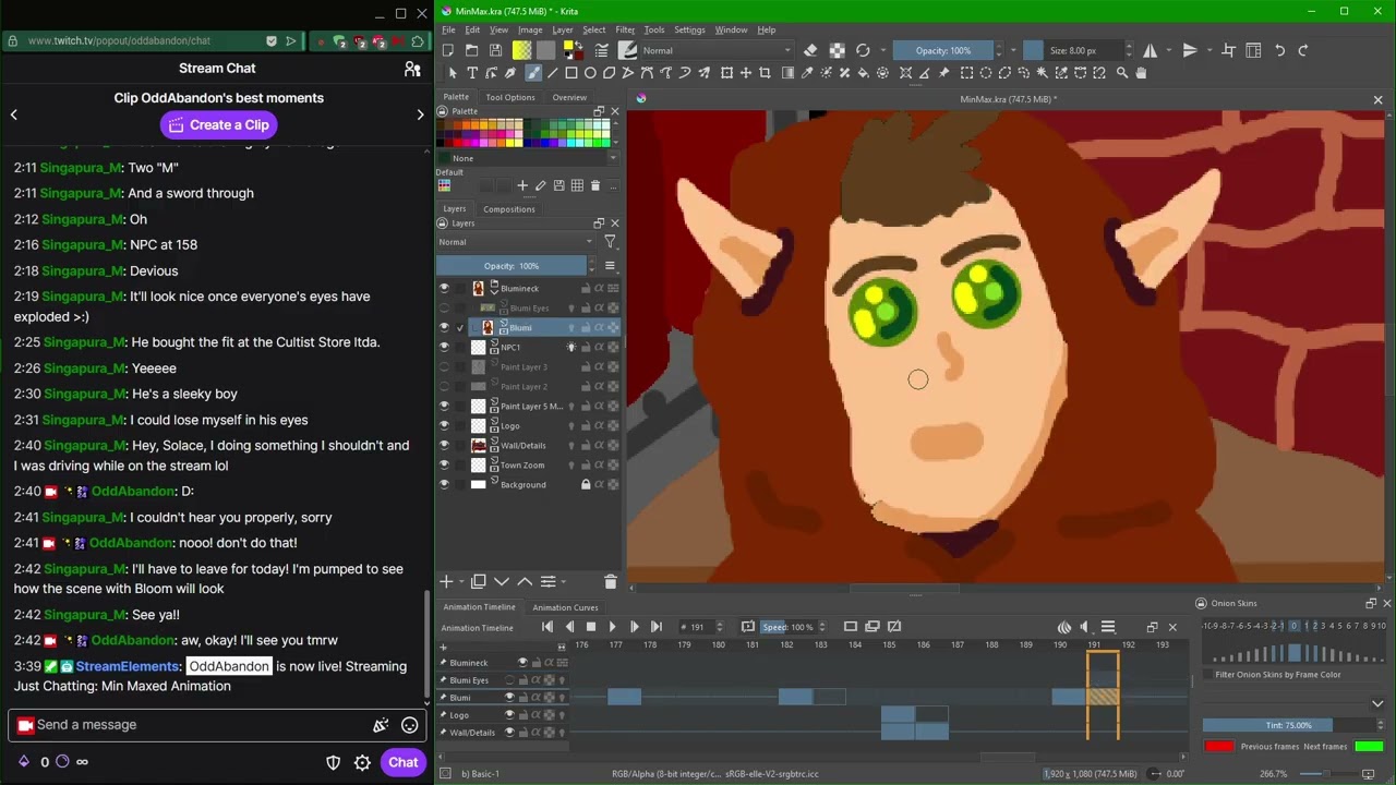 Animating MinMaxed 4.5