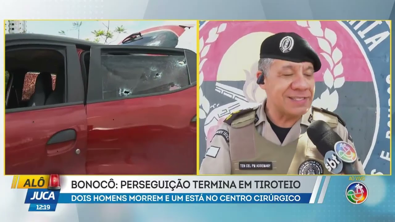 Bonocô: Perseguição termina em tiroteio | ALÔ JUCA | TV ARATU