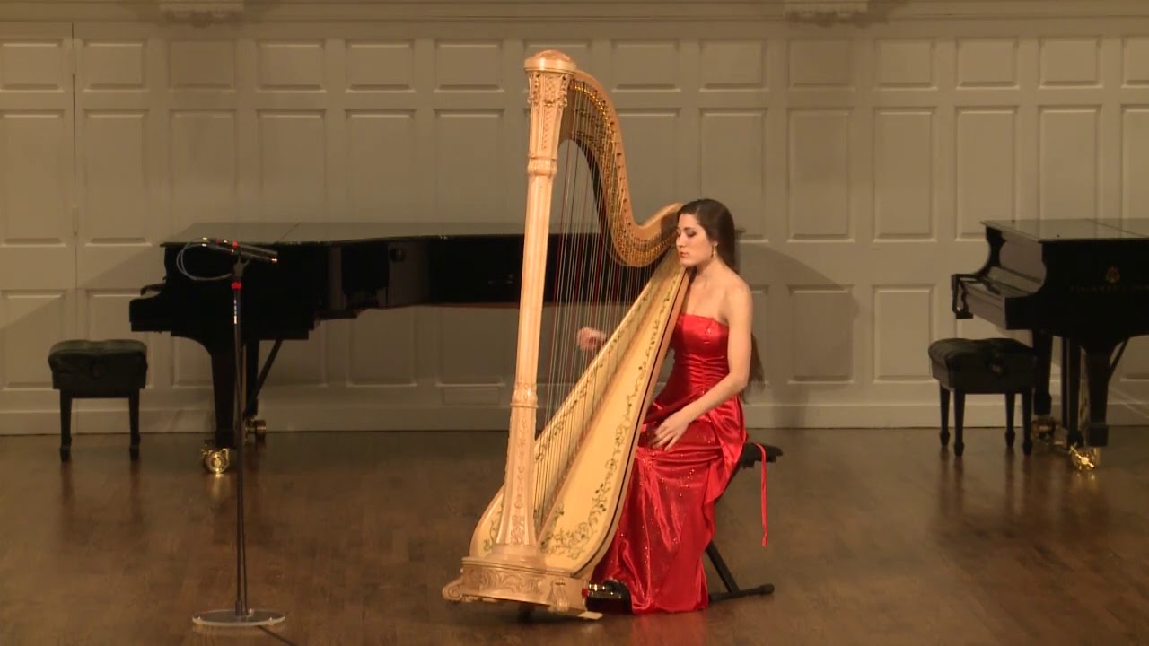 Bach: Partita No. 2 in C minor BWV 826, Haley Rhodeside harp